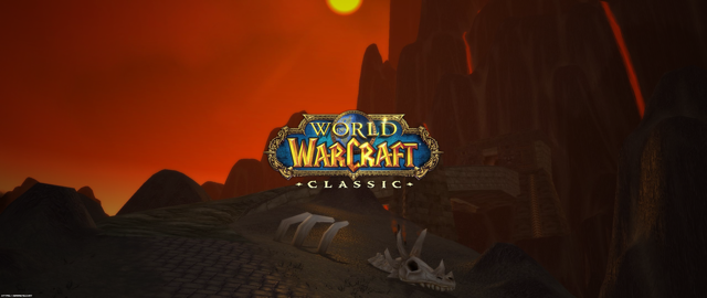 WoW Classic Burning Steppes Wallpaper