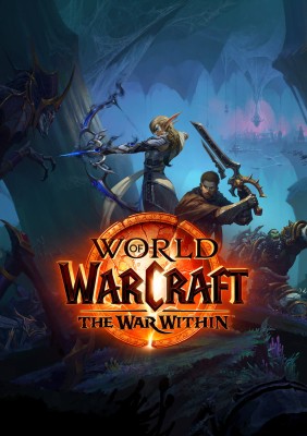 world of warcraft the war within wallpaper logo